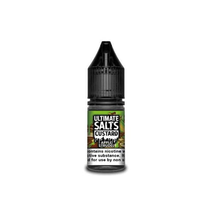 20MG Ultimate Puff Salts Custard 10ML Flavoured Nic SaltsVaping ProductsUltimate PuffVaperr Shop