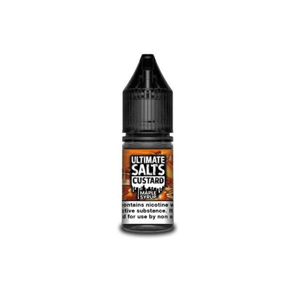 20MG Ultimate Puff Salts Custard 10ML Flavoured Nic SaltsVaping ProductsUltimate PuffVaperr Shop
