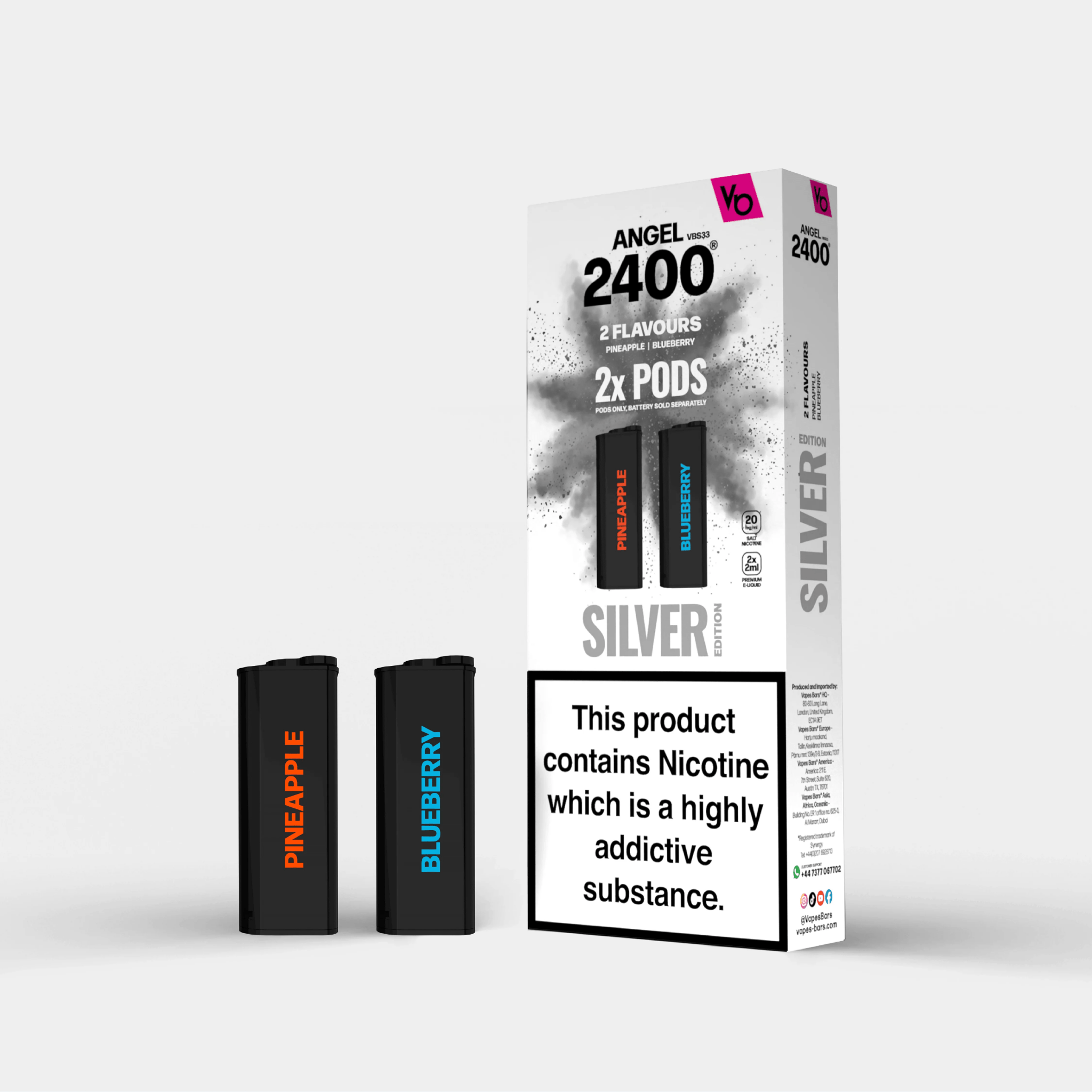 20mg Vapes Bars Angel 2400 Prefilled Pods 2mlVaping ProductsVapes BarsVaperr Shop
