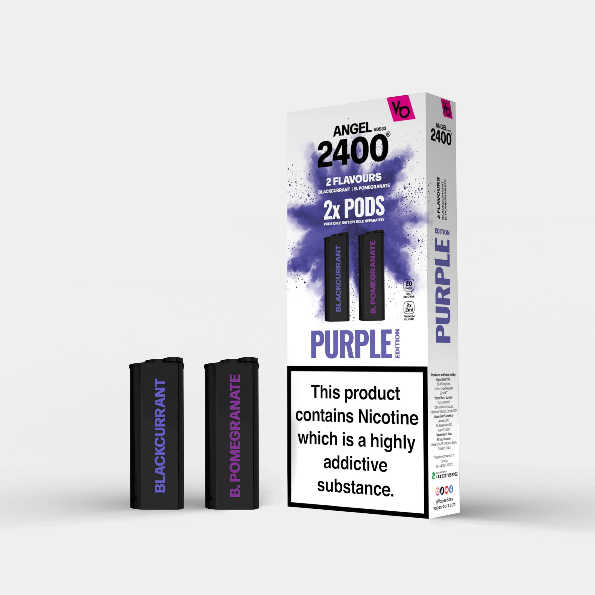 20mg Vapes Bars Angel 2400 Prefilled Pods 2mlVaping ProductsVapes BarsVaperr Shop
