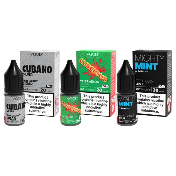 20mg VGOD Saltnic 10ml Nic Salt (50VG/50PG)Vaping ProductsVGODVaperr Shop