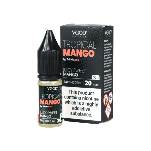 20mg VGOD Saltnic 10ml Nic Salt (50VG/50PG)Vaping ProductsVGODVaperr Shop