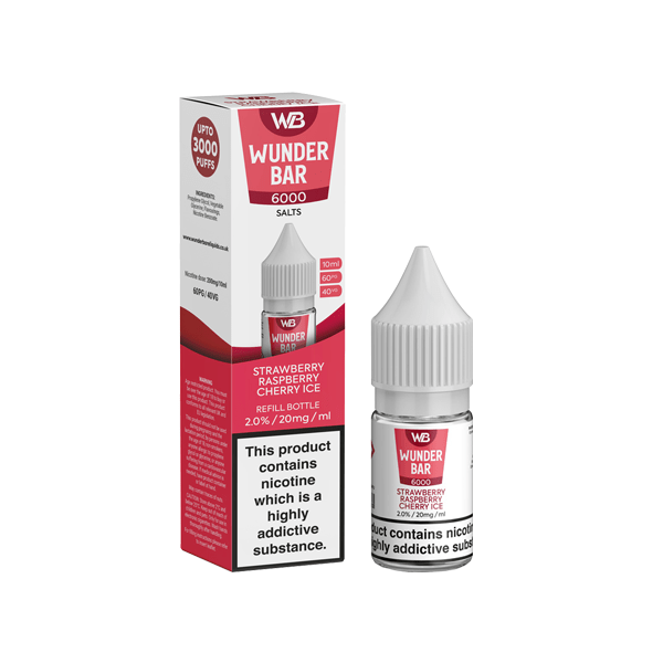 20mg Wunderbar 6000 Salts 10ml Nic Salts (60PG/40VG)Vaping ProductsWunderbarVaperr Shop