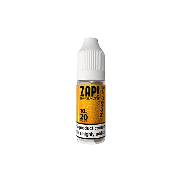 20mg ZAP! Bar Salts Nic Salt 10ml (50VG/50PG)Vaping ProductsZap! JuiceVaperr Shop