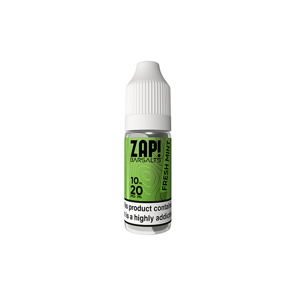 20mg ZAP! Bar Salts Nic Salt 10ml (50VG/50PG)Vaping ProductsZap! JuiceVaperr Shop