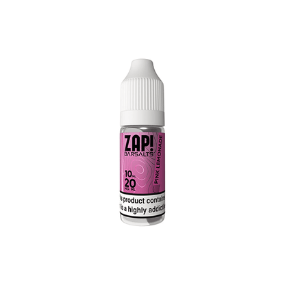 20mg ZAP! Bar Salts Nic Salt 10ml (50VG/50PG)Vaping ProductsZap! JuiceVaperr Shop