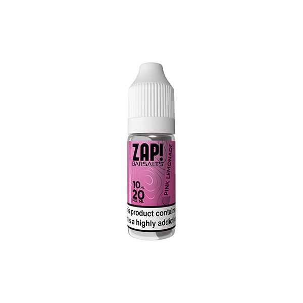 20mg ZAP! Bar Salts Nic Salt 10ml (50VG/50PG)Vaping ProductsZap! JuiceVaperr Shop