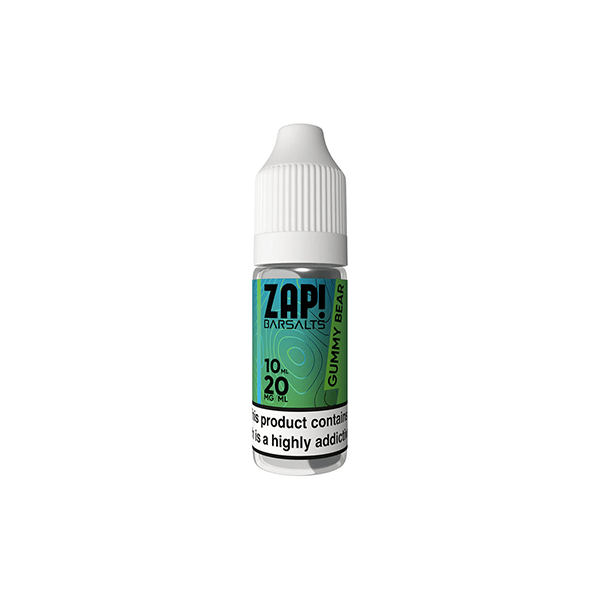 20mg ZAP! Bar Salts Nic Salt 10ml (50VG/50PG)Vaping ProductsZap! JuiceVaperr Shop