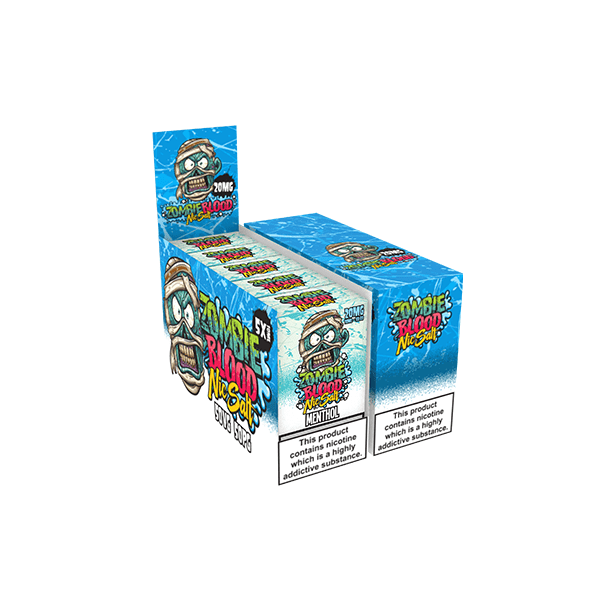 20mg Zombie Blood 10ml Nic Salts - Pack Of 5 (50VG/50PG)Vaping ProductsZombie BloodVaperr Shop