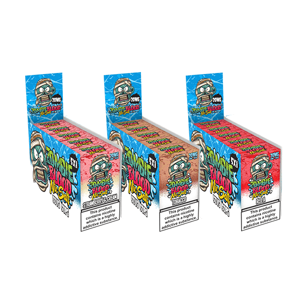 20mg Zombie Blood 10ml Nic Salts - Pack Of 5 (50VG/50PG)Vaping ProductsZombie BloodVaperr Shop
