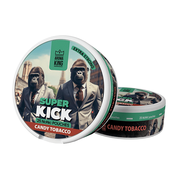 25mg Aroma King Super Kick NoNic Pouches - 25 PouchesSmoking ProductsAroma KingVaperr Shop