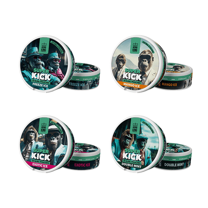 25mg Aroma King Super Kick NoNic Pouches - 25 PouchesSmoking ProductsAroma KingVaperr Shop