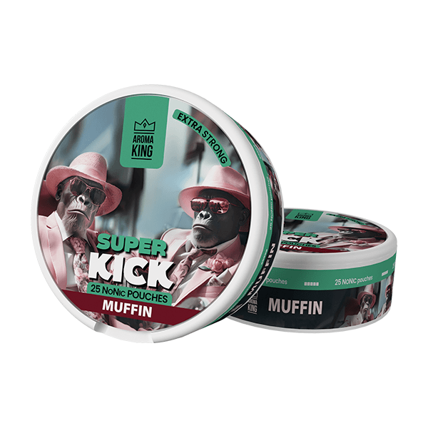 25mg Aroma King Super Kick NoNic Pouches - 25 PouchesSmoking ProductsAroma KingVaperr Shop