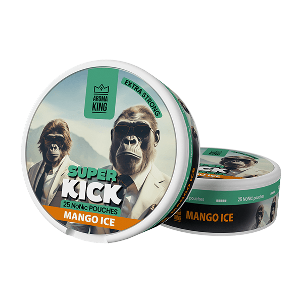 25mg Aroma King Super Kick NoNic Pouches - 25 PouchesSmoking ProductsAroma KingVaperr Shop