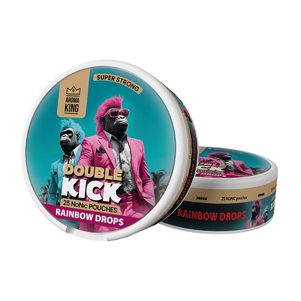 25mg Aroma King Super Kick NoNic Pouches - 25 PouchesSmoking ProductsAroma KingVaperr Shop