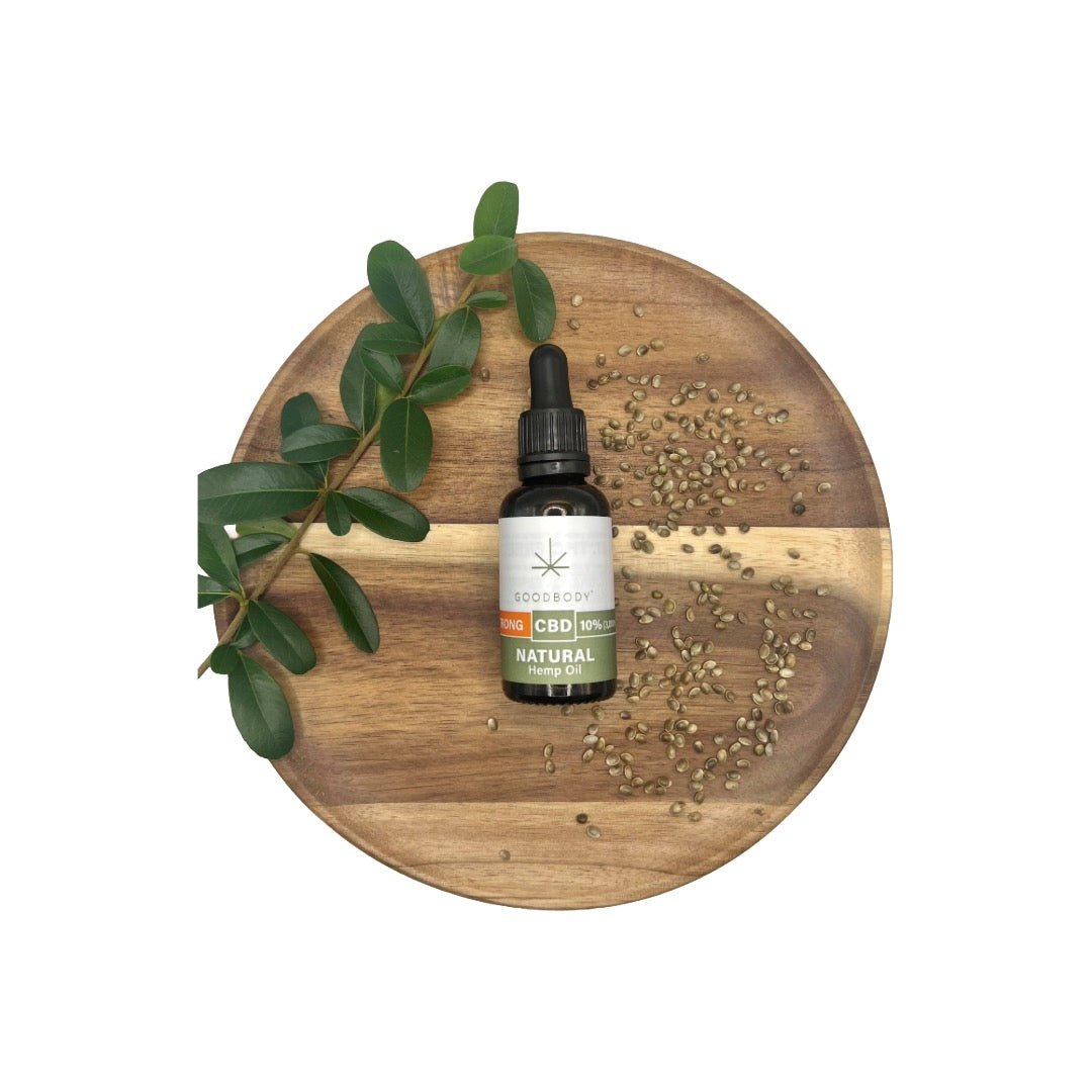 3000mg Goodbody Botanicals CBD 10% Hemp Seed Oil - 30mlCBD ProductsGoodbody BotanicalsVaperrShop