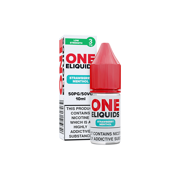 3mg One E - Liquids Flavoured Nicotine E - Liquid 10ml (50VG/50PG)Vaping ProductsOne EliquidsVaperr Shop