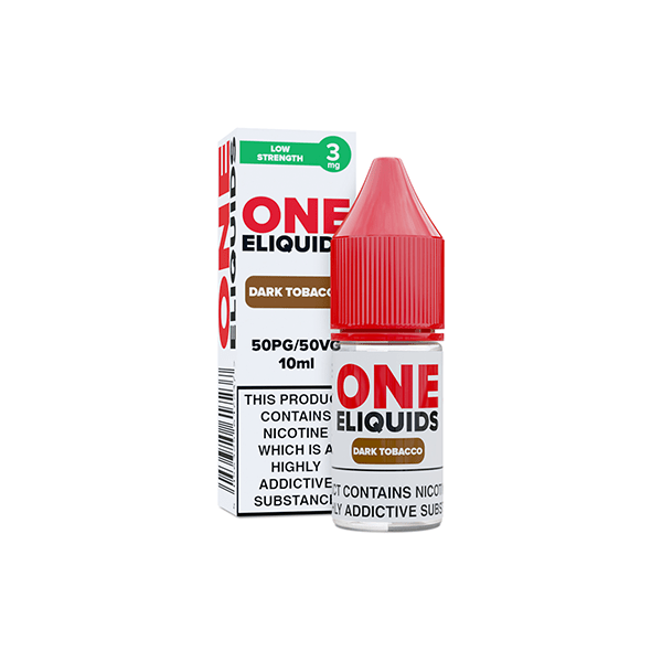 3mg One E - Liquids Flavoured Nicotine E - Liquid 10ml (50VG/50PG)Vaping ProductsOne EliquidsVaperr Shop