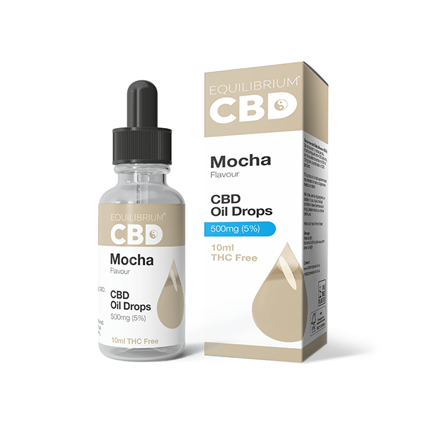 500mg Equilibrium CBD Oil 10ml - Mocha FlavourCBD ProductsEquilibrium CBDVaperr Shop