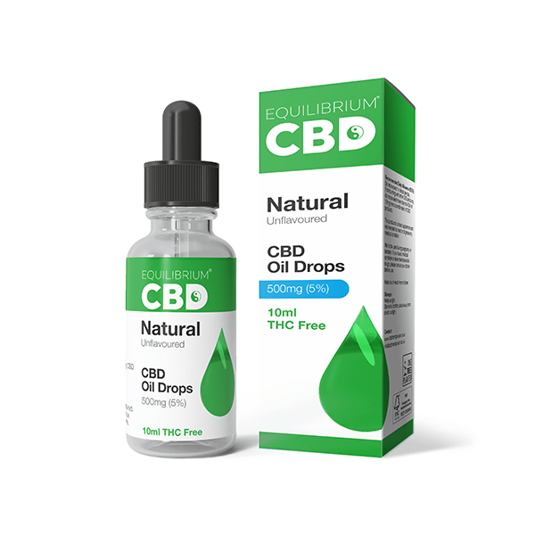 500mg Equilibrium CBD Oil 10ml - Natural FlavourCBD ProductsEquilibrium CBDVaperr Shop