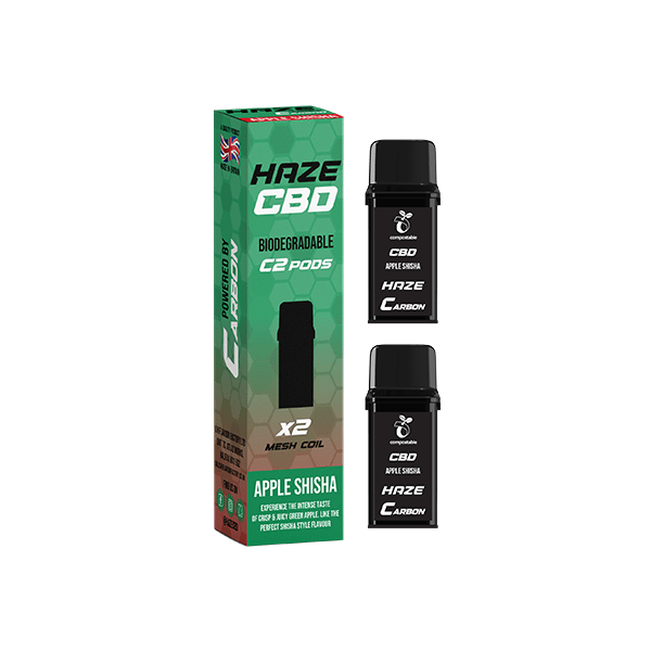 500mg Haze CBD C2 Pods - 800 puffsCBD ProductsHazeVaperr Shop