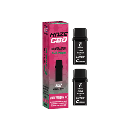 500mg Haze CBD C2 Pods - 800 puffsCBD ProductsHazeVaperr Shop