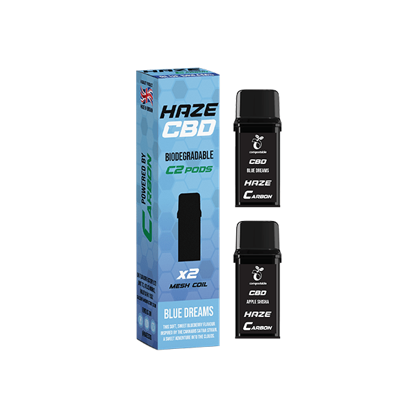 500mg Haze CBD C2 Pods - 800 puffsCBD ProductsHazeVaperr Shop