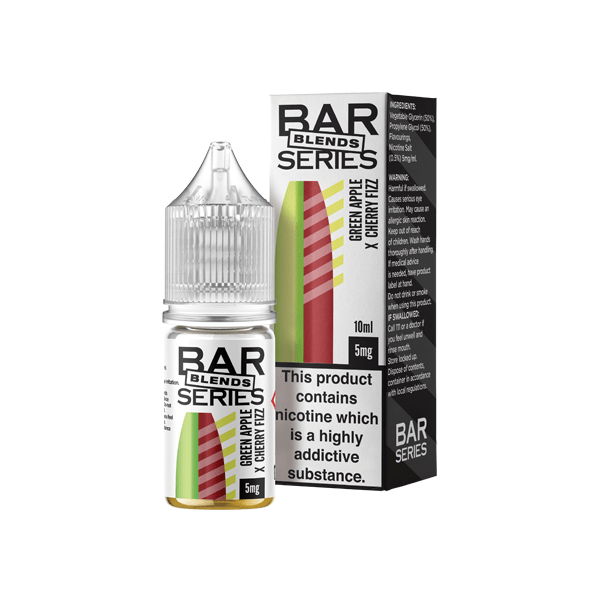 5mg Bar Series Blends 10ml Nic Salts (50VG/50PG)Vaping ProductsBar SeriesVaperr Shop
