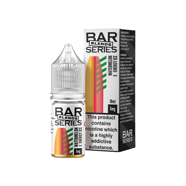 5mg Bar Series Blends 10ml Nic Salts (50VG/50PG)Vaping ProductsBar SeriesVaperr Shop