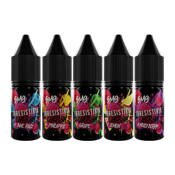 5mg Irresistible 10ml Nic Salt (50VG/50PG)Vaping ProductsIrresistibleVaperr Shop