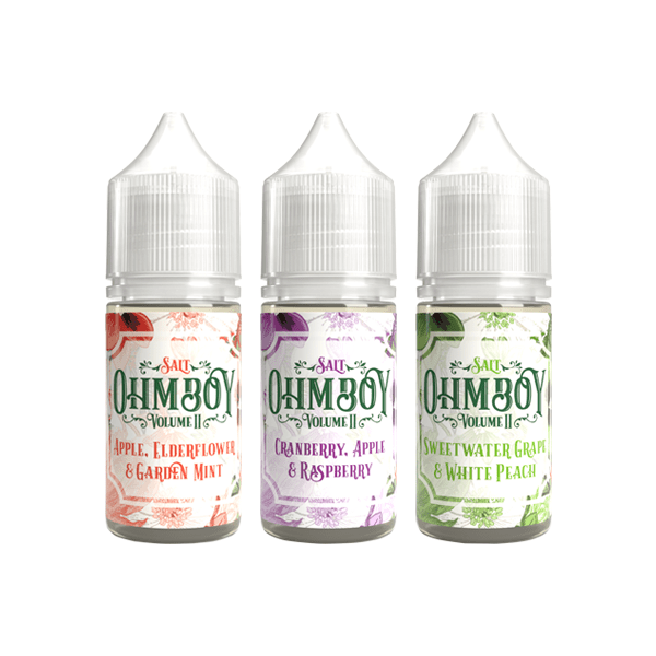 5mg Ohm Boy Volume II 10ml Nic Salt (50VG/50PG)Vaping ProductsOhm BoyVaperr Shop
