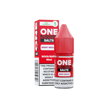 5mg One E - Liquids Flavoured Nic Salt 10ml (50VG/50PG)Vaping ProductsOne EliquidsVaperr Shop