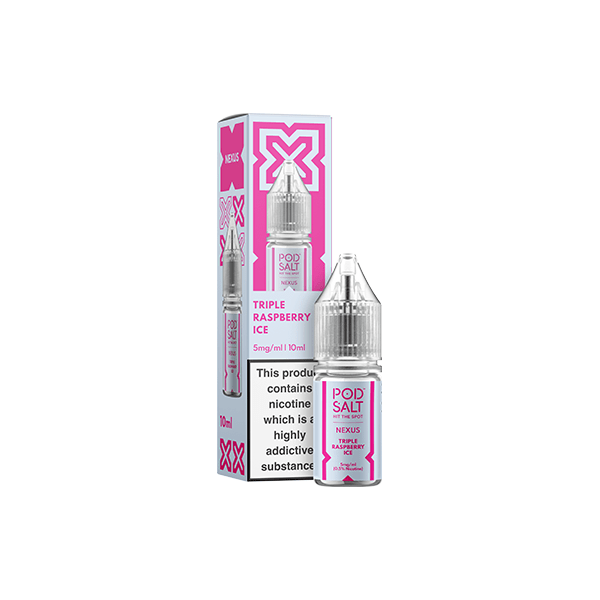 5mg Pod Salt Nexus 10ml Nic Salt (50VG/50PG)Vaping ProductsPod SaltVaperr Shop