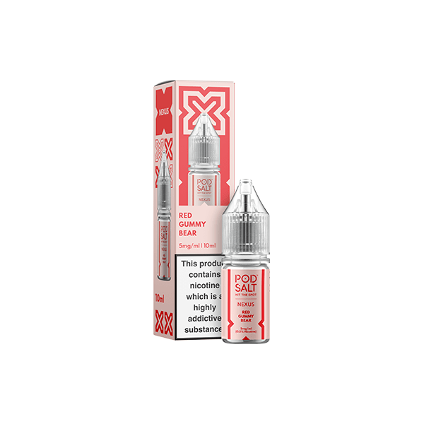 5mg Pod Salt Nexus 10ml Nic Salt (50VG/50PG)Vaping ProductsPod SaltVaperr Shop
