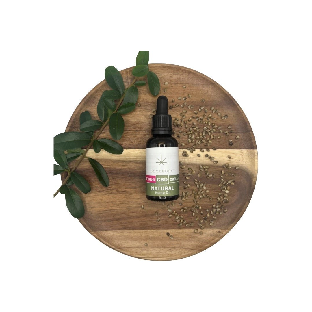 6000mg Goodbody Botanicals CBD 20% Hemp Seed Oil - 30mlCBD ProductsGoodbody BotanicalsVaperrShop