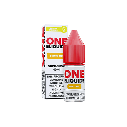 6mg One E - Liquids Flavoured Nicotine E - Liquid 10ml (50VG/50PG)Vaping ProductsOne EliquidsVaperr Shop