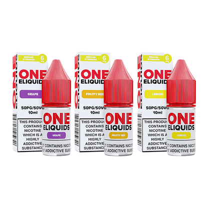 6mg One E - Liquids Flavoured Nicotine E - Liquid 10ml (50VG/50PG)Vaping ProductsOne EliquidsVaperr Shop