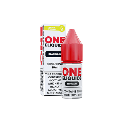 6mg One E - Liquids Flavoured Nicotine E - Liquid 10ml (50VG/50PG)Vaping ProductsOne EliquidsVaperr Shop