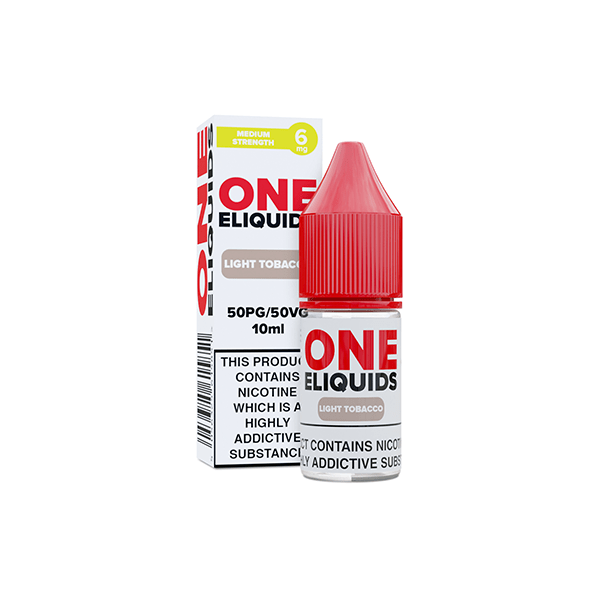 6mg One E - Liquids Flavoured Nicotine E - Liquid 10ml (50VG/50PG)Vaping ProductsOne EliquidsVaperr Shop
