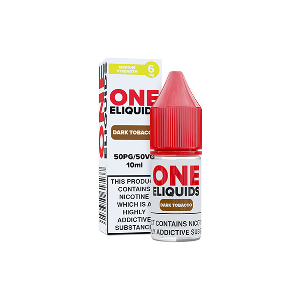 6mg One E - Liquids Flavoured Nicotine E - Liquid 10ml (50VG/50PG)Vaping ProductsOne EliquidsVaperr Shop