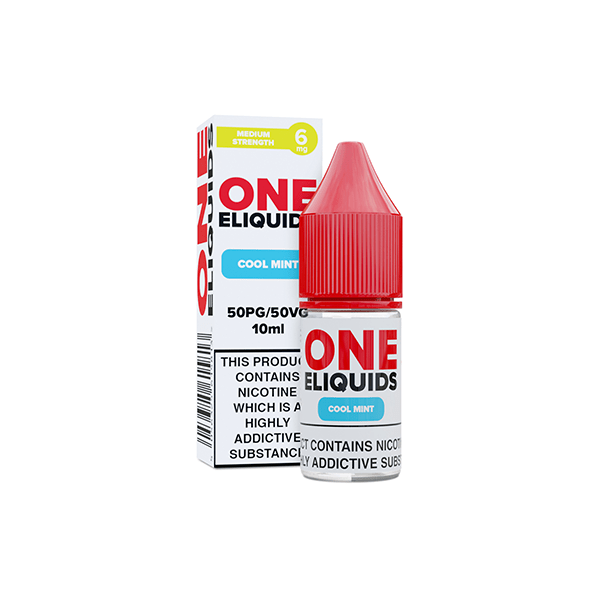 6mg One E - Liquids Flavoured Nicotine E - Liquid 10ml (50VG/50PG)Vaping ProductsOne EliquidsVaperr Shop