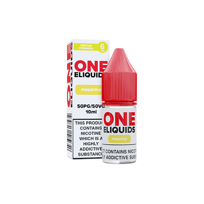 6mg One E - Liquids Flavoured Nicotine E - Liquid 10ml (50VG/50PG)Vaping ProductsOne EliquidsVaperr Shop