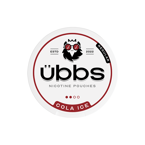 6mg Übbs Cola Ice Regular Strength Nicotine Pouches - 20 PouchesSmoking ProductsÜbbsVaperr Shop