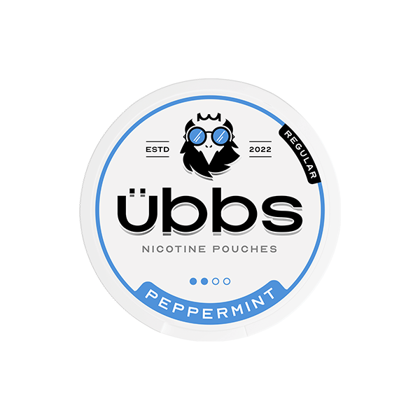6mg Übbs Peppermint Regular Strength Nicotine Pouches - 20 PouchesSmoking ProductsÜbbsVaperr Shop
