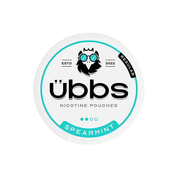 6mg Übbs Spearmint Regular Strength Nicotine Pouches - 20 PouchesSmoking ProductsÜbbsVaperr Shop