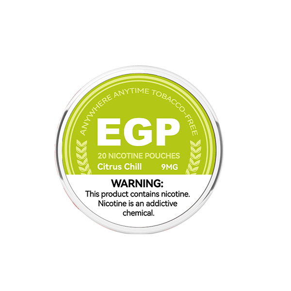 9mg EGP Nicotine Pouches - 20 PouchesSmoking ProductsEGPVaperr Shop