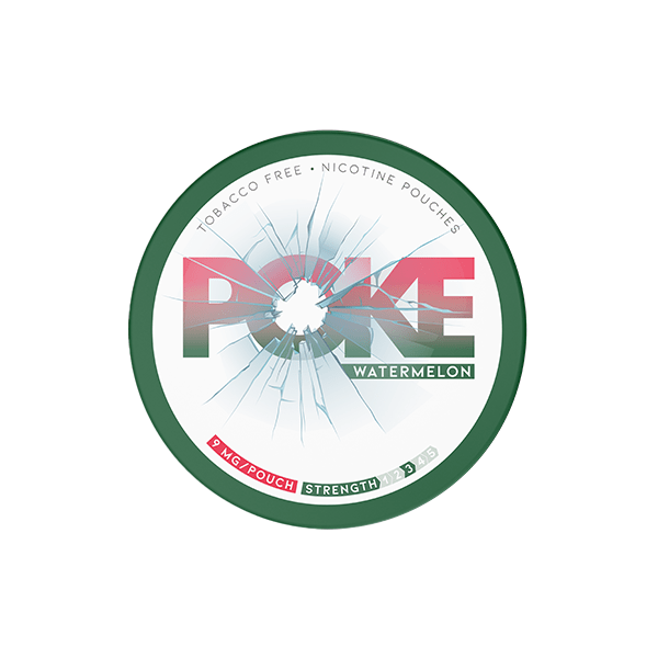 9mg Poke Watermelon Nicotine Pouches - 20 PouchesSmoking ProductsPokeVaperr Shop