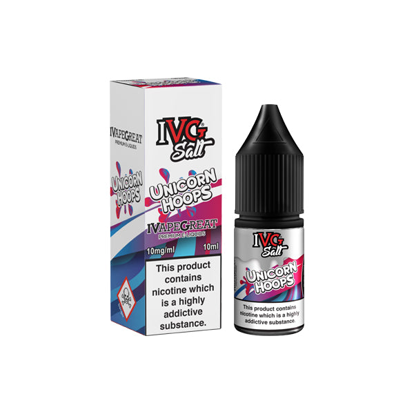 20mg IVG Salt 10ml Nic Salts (50VG/50PG)