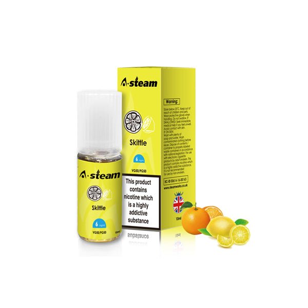A - Steam Fruit Flavours 12MG 10ML (50VG/50PG)Vaping ProductsA SteamVaperr Shop