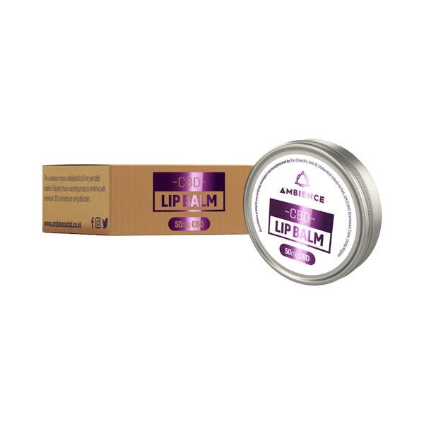 Ambience CBD Infused 50mg CBD Lip Balm 15gCBD ProductsAmbience CBDVaperrShop